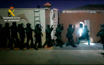 59 detenidos por blanqueo de capitales.